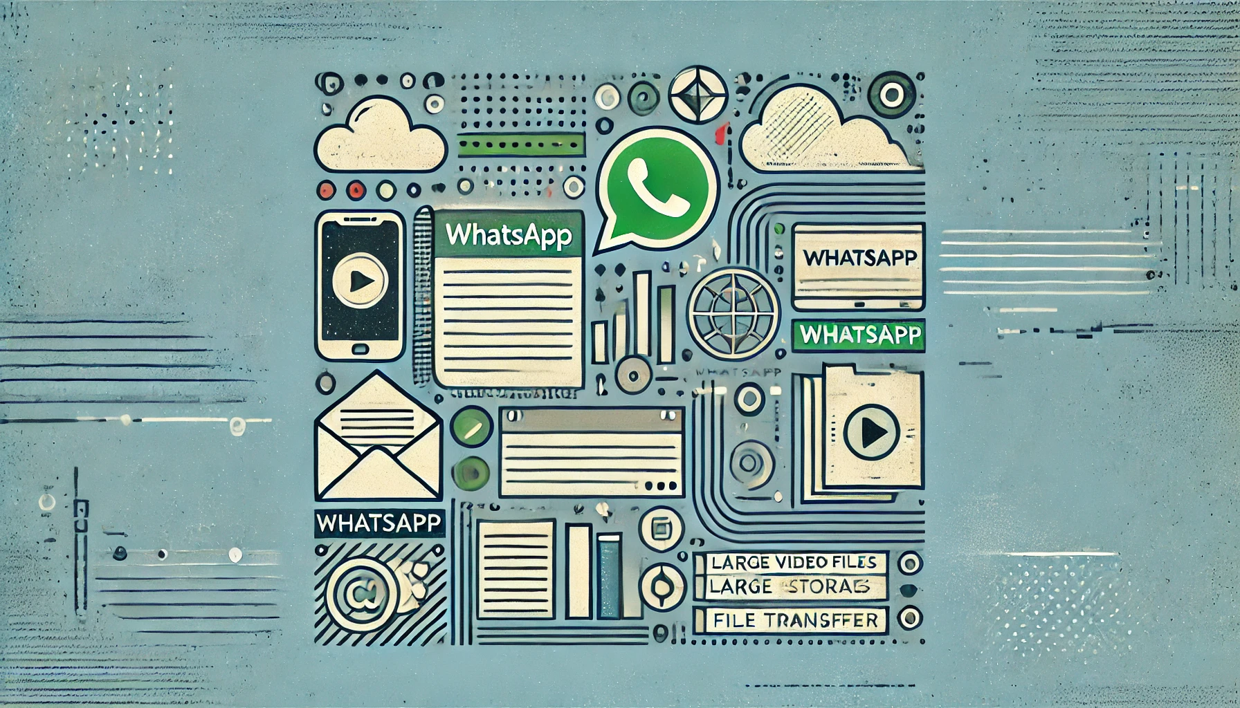 How can I send 2 GB video on Whatsapp?