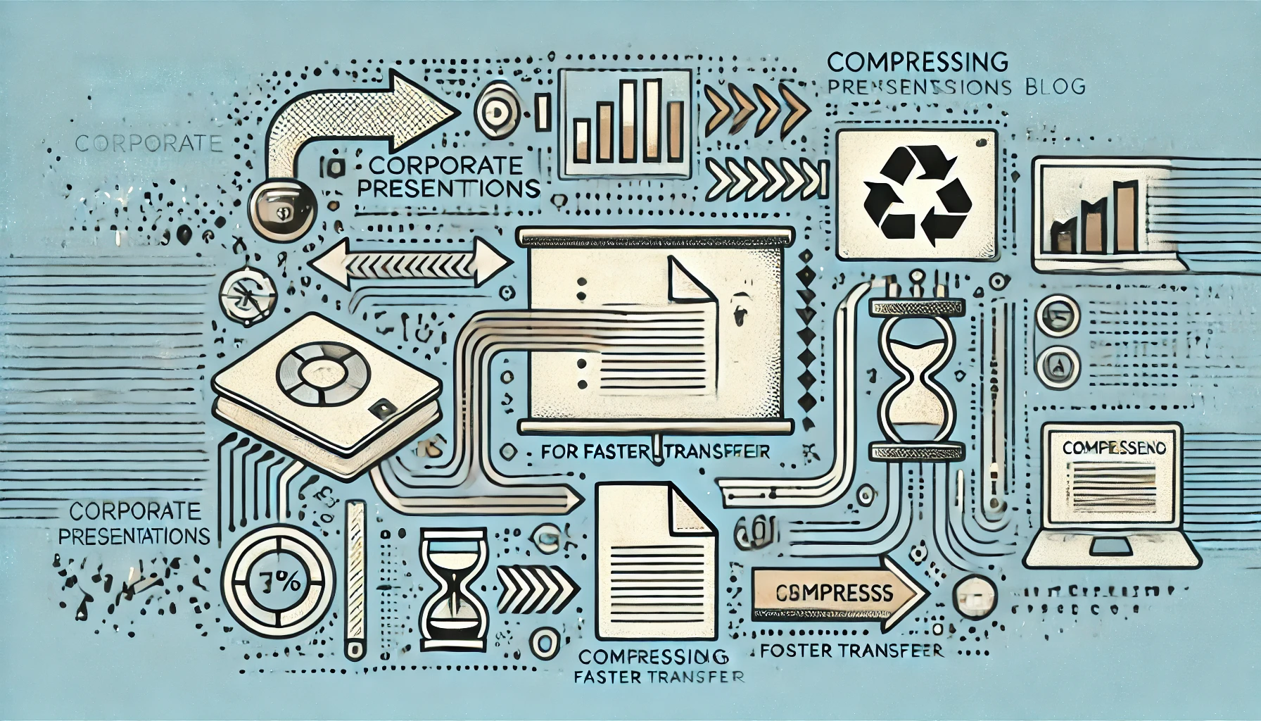How to Compress Presentations for Faster Transfer