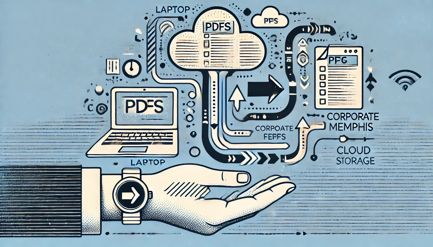 How to Transfer PDF from Laptop to Smartwatch
