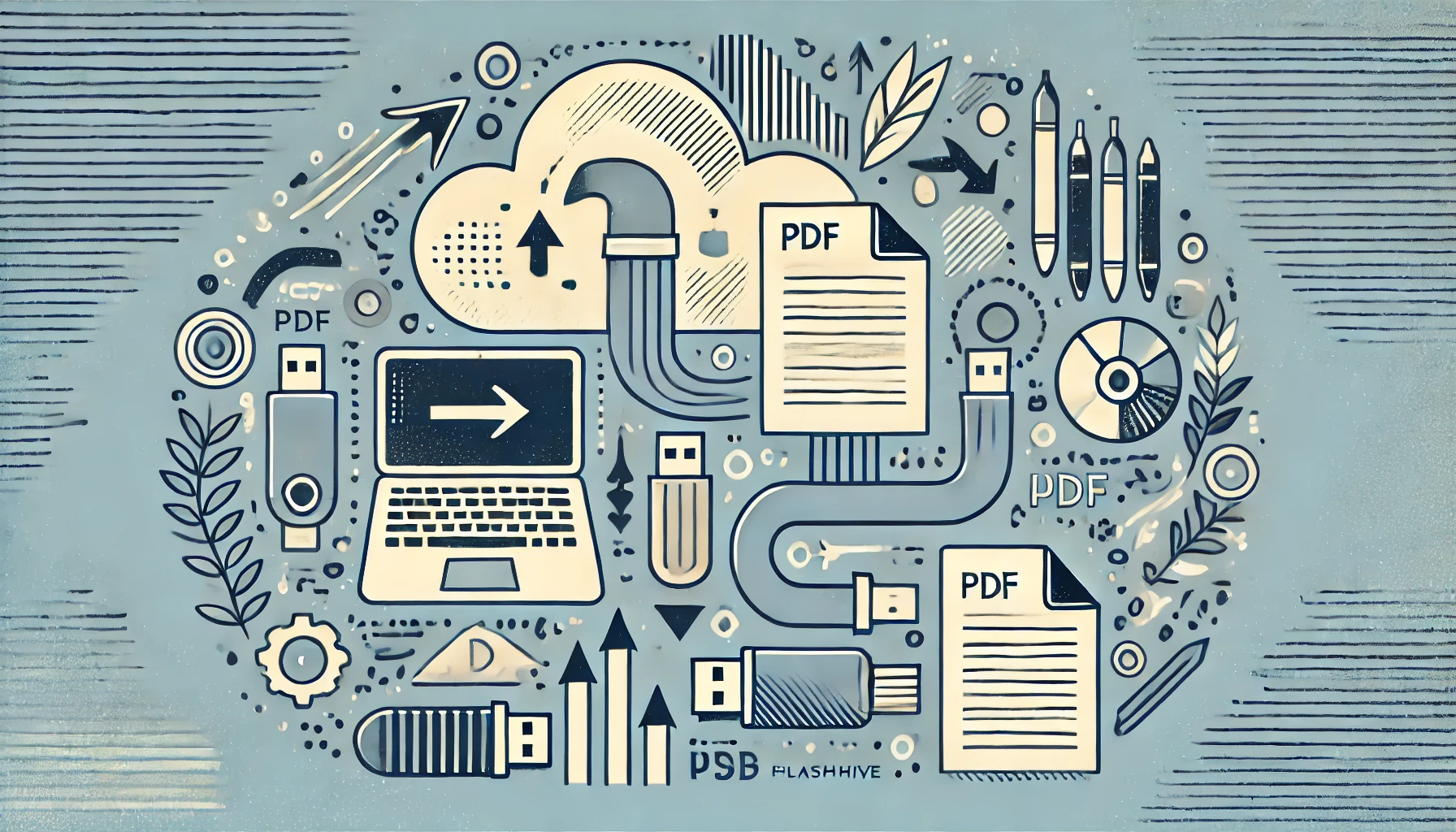 How to Transfer PDF from Laptop to USB Flash Drive