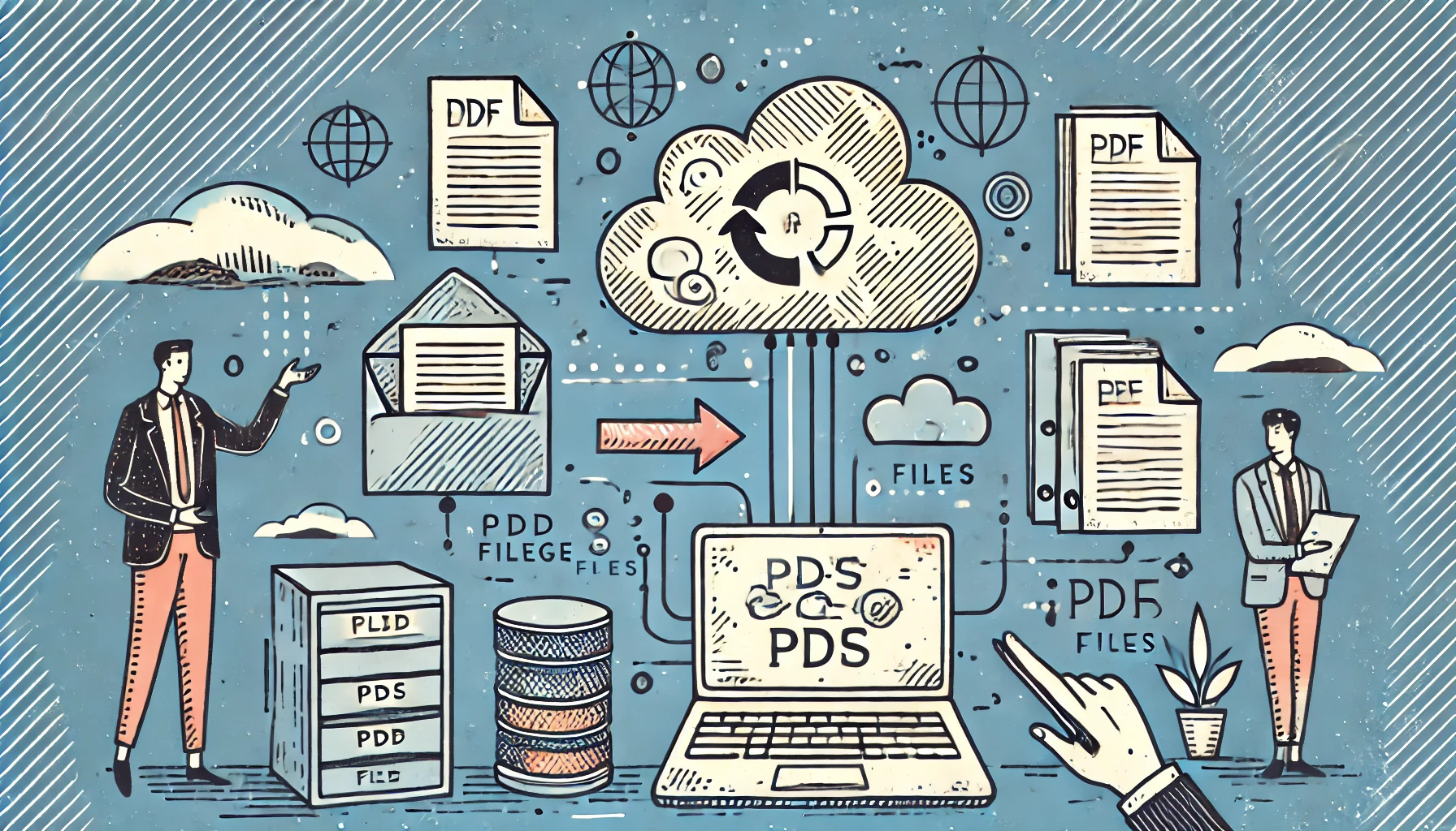 How to Transfer PDFs from Laptop to Cloud Storage