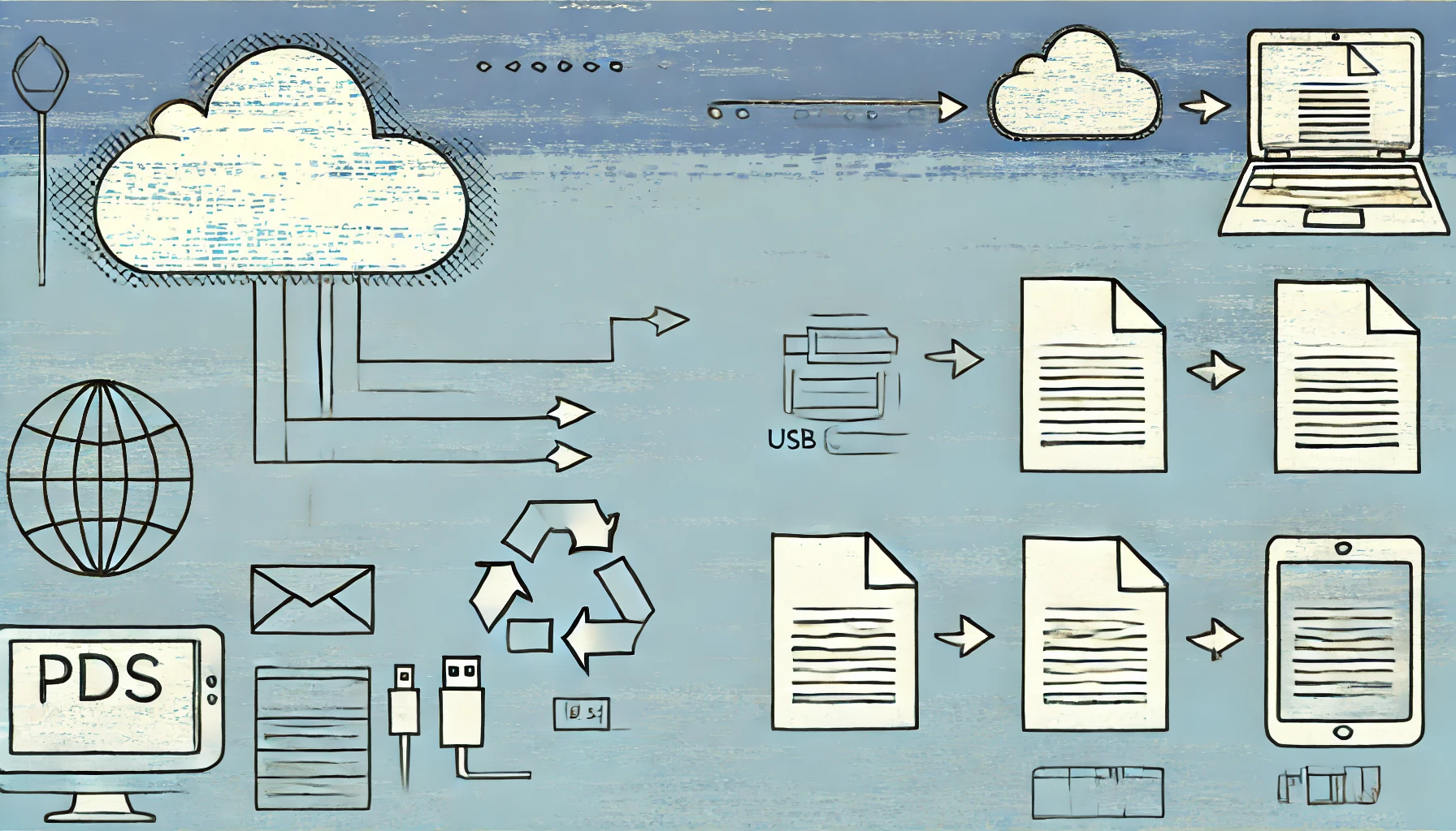 How to transfer PDF from smartphone to tablet